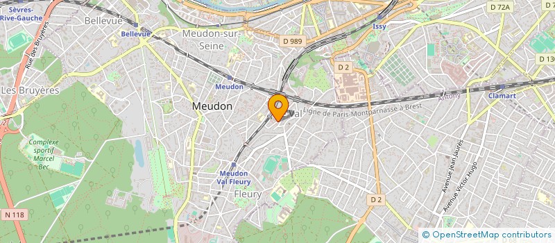 localisation de l'entreprise MONSIEUR STEPHANE DAEGELEN à MEUDON
