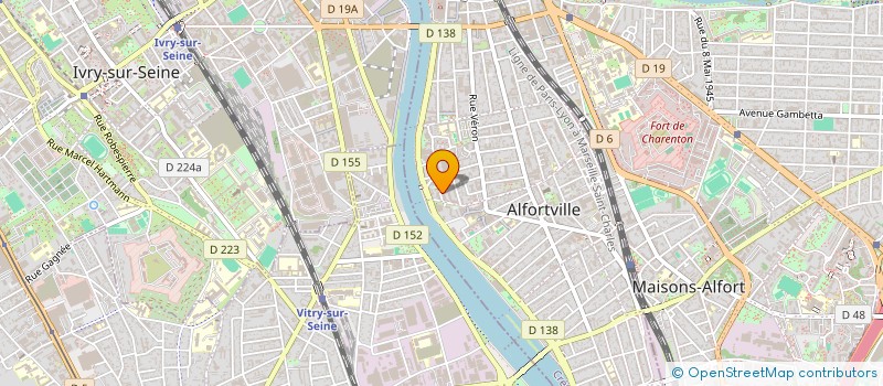 localisation de l'entreprise MONSIEUR STEPHANE DAMI à ALFORTVILLE