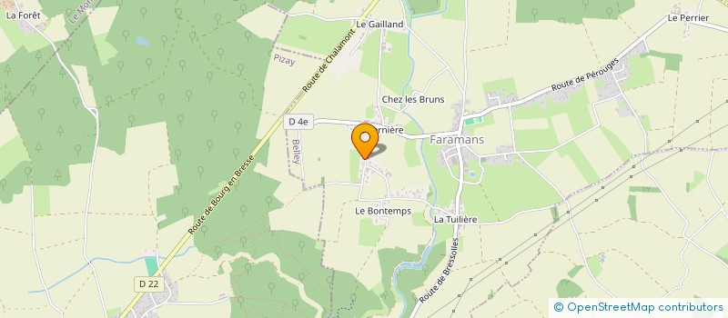 localisation de l'entreprise MONSIEUR STEPHANE DAMIANS  FARAMANS