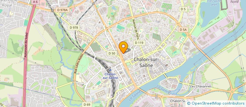 localisation de l'entreprise MONSIEUR STEPHANE DANANCHET à CHALON-SUR-SAONE