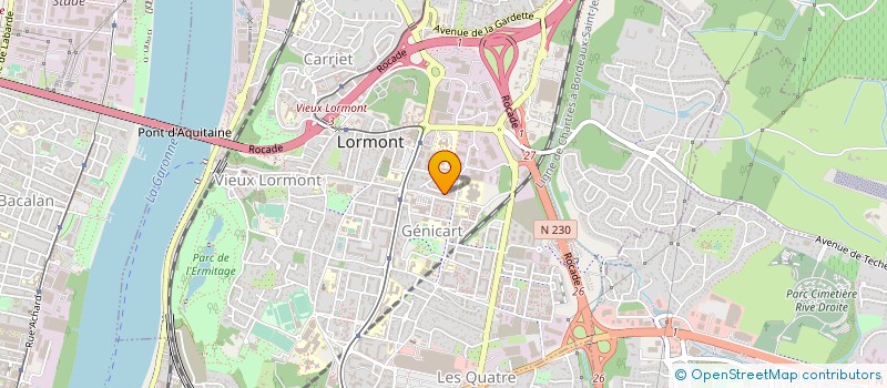 localisation de l'entreprise MONSIEUR STEPHANE DANELUZI à LORMONT