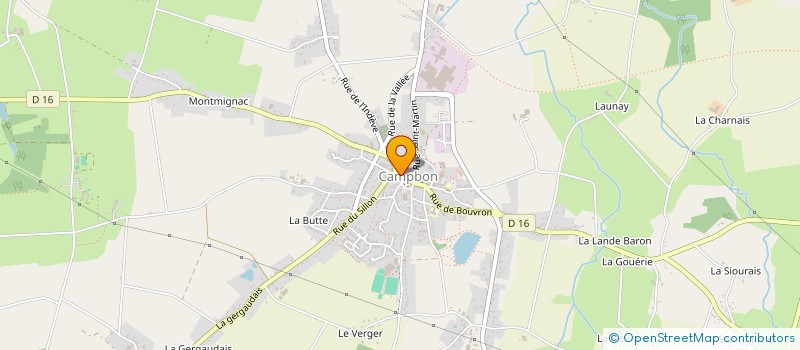 localisation de l'entreprise MONSIEUR STEPHANE DANET à CAMPBON