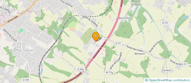 localisation de l'entreprise MONSIEUR STEPHANE DANGOUMAU  CASTELMAUROU