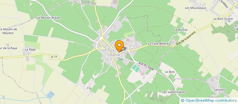 localisation de l'entreprise MONSIEUR STEPHANE DANIEL REMY  LE PUY-NOTRE-DAME