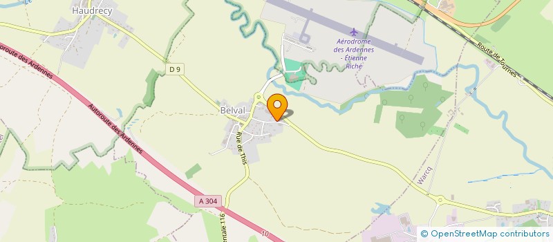 localisation de l'entreprise MONSIEUR STEPHANE DANLOUP  BELVAL