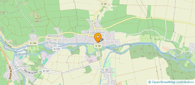 localisation de l'entreprise MONSIEUR STEPHANE DANNHOFF à ERGERSHEIM