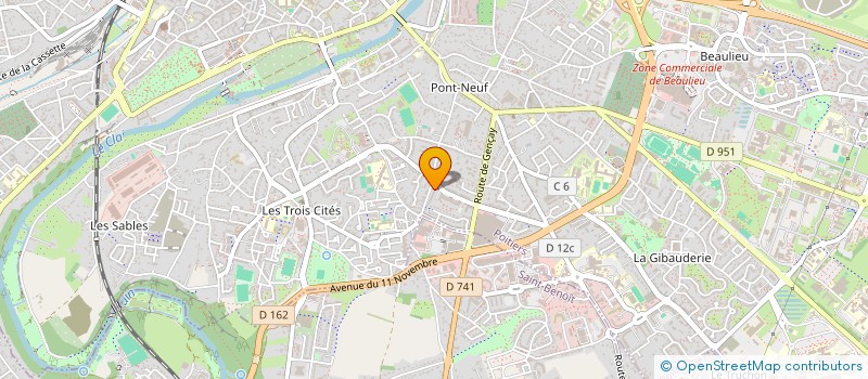 localisation de l'entreprise MONSIEUR STEPHANE DANOJLIC à POITIERS