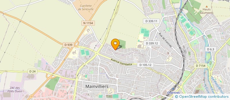 localisation de l'entreprise MONSIEUR STEPHANE DAOUD à CHARTRES