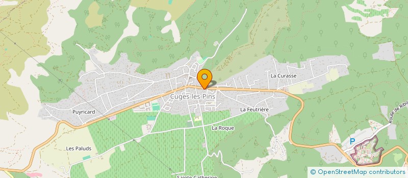 localisation de l'entreprise MONSIEUR STEPHANE DARNAUDAT  CUGES-LES-PINS