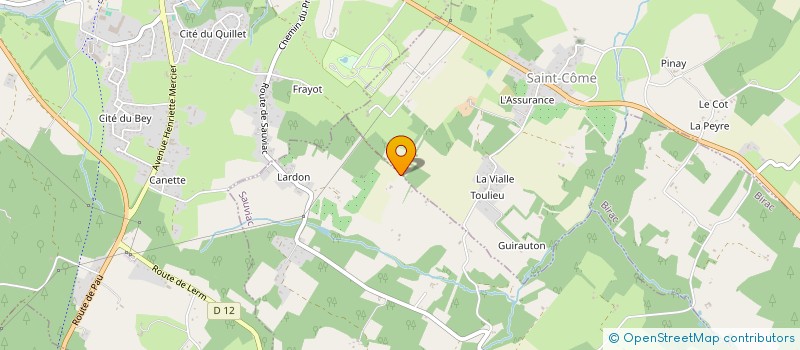 localisation de l'entreprise MONSIEUR STEPHANE DARROMAN  SAUVIAC