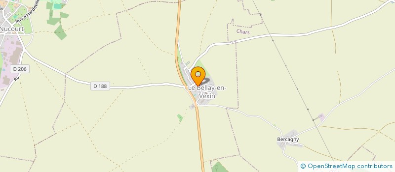 localisation de l'entreprise MONSIEUR STEPHANE DAS DORES  LE BELLAY-EN-VEXIN