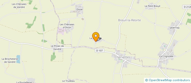 localisation de l'entreprise MONSIEUR STEPHANE DAVID  LA DEVISE