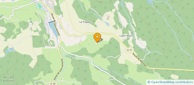 localisation de l'entreprise MONSIEUR STEPHANE DAVID  ROYBON