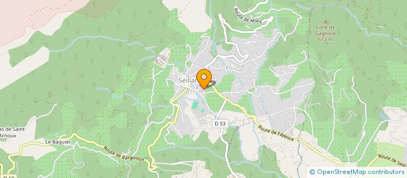 localisation de l'entreprise MONSIEUR STEPHANE DE BELAY  TANNERON