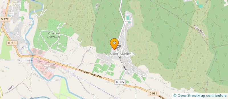 localisation de l'entreprise MONSIEUR STEPHANE DE CECCO  SAINT-MAXIMIN