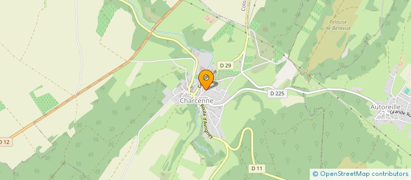 localisation de l'entreprise MONSIEUR STEPHANE DE JESUS DA COSTA  CHARCENNE