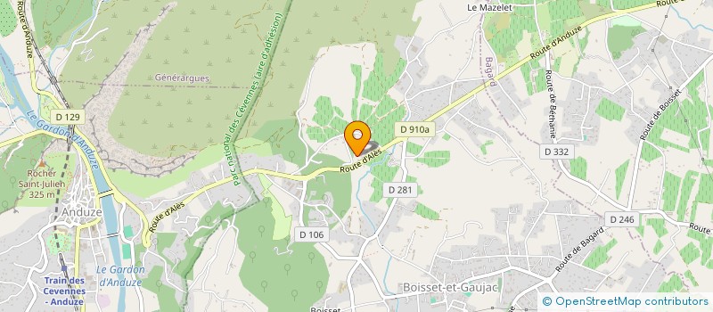 localisation de l'entreprise MONSIEUR STEPHANE DE PAUW à BOISSET-ET-GAUJAC