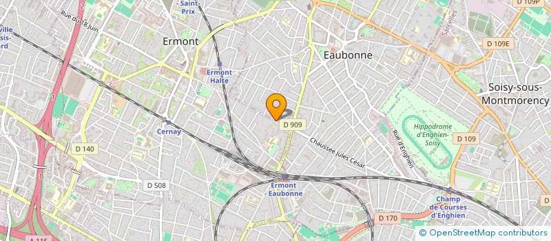 localisation de l'entreprise MONSIEUR STEPHANE DE PONTON D'AMECOURT à EAUBONNE