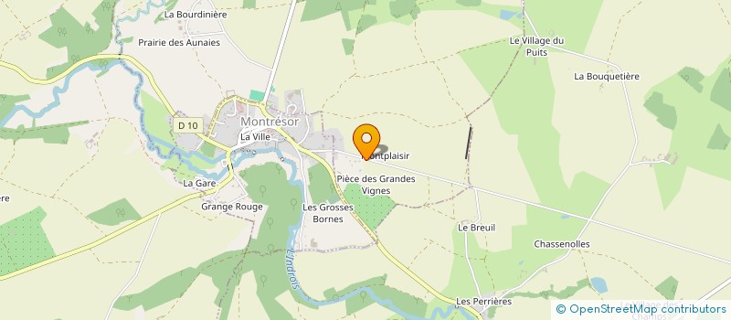 localisation de l'entreprise MONSIEUR STEPHANE DE SKRZYNNO DUNIN  BEAUMONT-VILLAGE