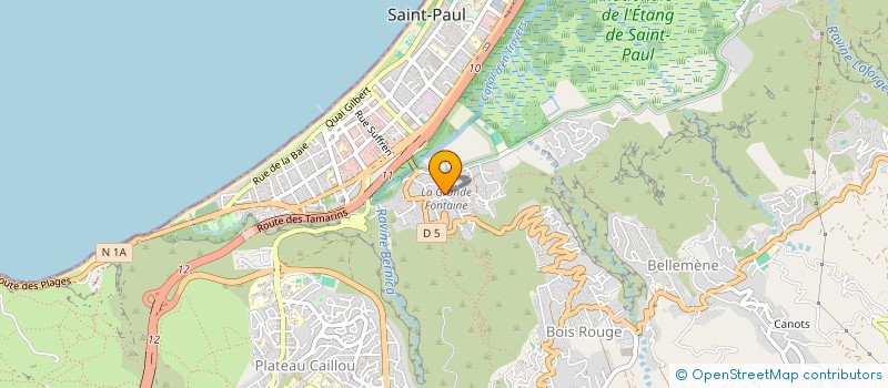 localisation de l'entreprise MONSIEUR STEPHANE DE SOUSA  SAINT-PAUL