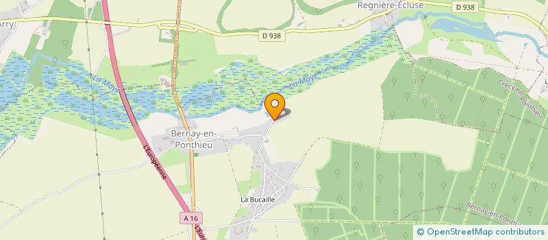 localisation de l'entreprise MONSIEUR STEPHANE DE WITASSE THEZY  BERNAY-EN-PONTHIEU