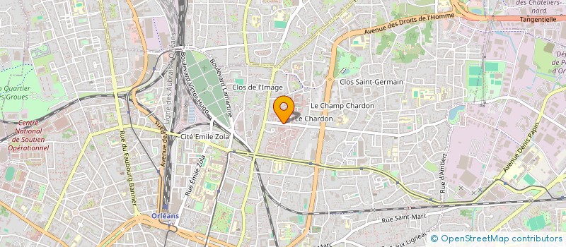 localisation de l'entreprise MONSIEUR STEPHANE DECAIX à ORLEANS