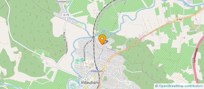 localisation de l'entreprise MONSIEUR STEPHANE DECAUDAIN  TARADEAU