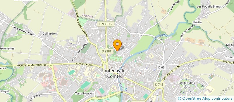 localisation de l'entreprise MONSIEUR STEPHANE DECOBERT à FONTENAY-LE-COMTE