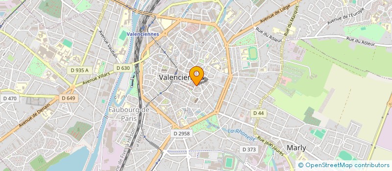 localisation de l'entreprise MONSIEUR STEPHANE DECOOL à VALENCIENNES