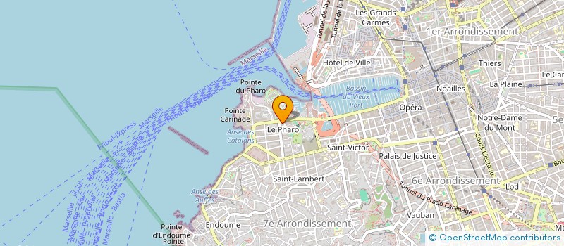 localisation de l'entreprise MONSIEUR STEPHANE DEFOLIE  MARSEILLE