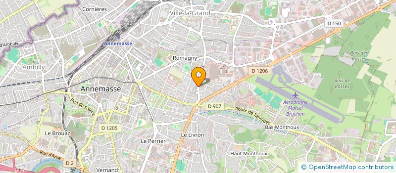 localisation de l'entreprise MONSIEUR STEPHANE DEGANO à ANNEMASSE