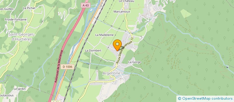 localisation de l'entreprise MONSIEUR STEPHANE DEGLISE-FAVRE  ARGENTINE