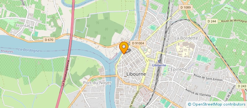 localisation de l'entreprise MONSIEUR STEPHANE DEI NEGRI  SAINT-CAPRAIS-DE-BORDEAUX