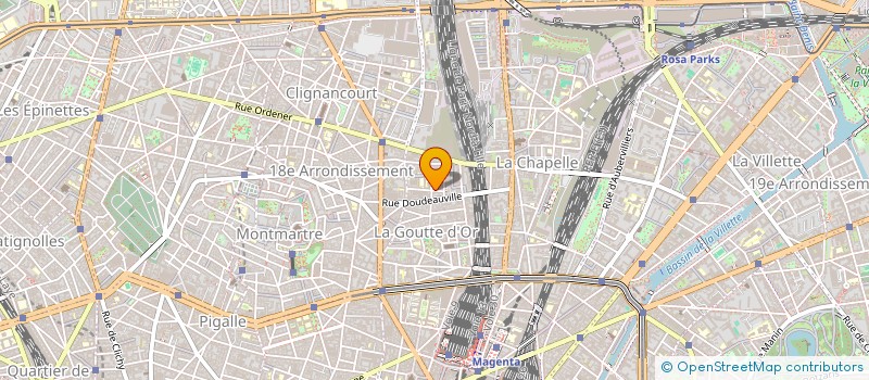 localisation de l'entreprise MONSIEUR STEPHANE DELAMORTE  PARIS