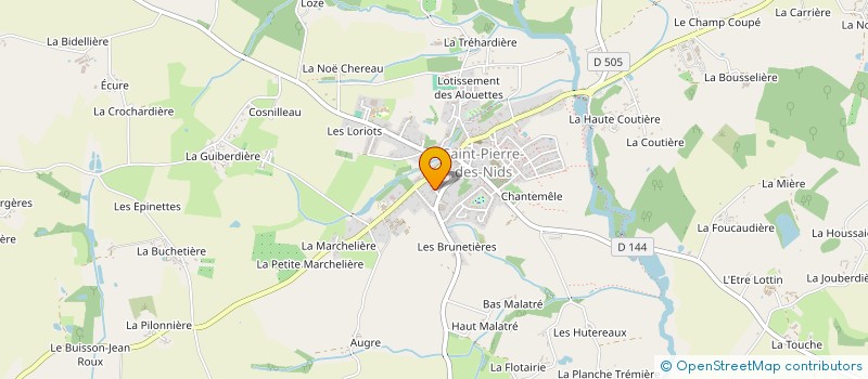 localisation de l'entreprise MONSIEUR STEPHANE DELANDE à SAINT-PIERRE-DES-NIDS