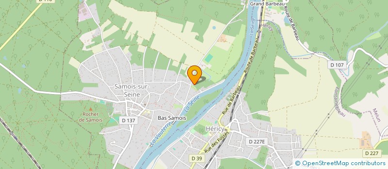 localisation de l'entreprise MONSIEUR STEPHANE DELAPORTAS  SAMOIS-SUR-SEINE