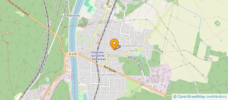 localisation de l'entreprise MONSIEUR STEPHANE DELAROCHE  VULAINES-SUR-SEINE