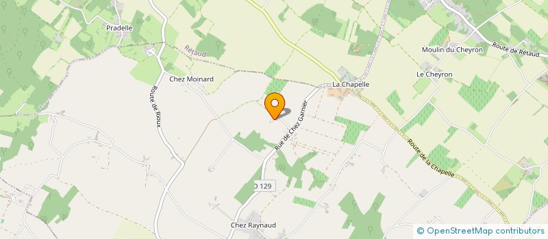 localisation de l'entreprise MONSIEUR STEPHANE DELAVEAU  RIOUX