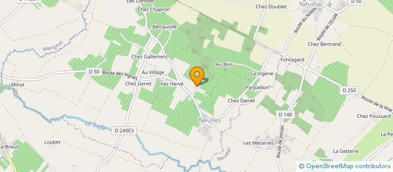 localisation de l'entreprise MONSIEUR STEPHANE DELAVEAU  NEULLES