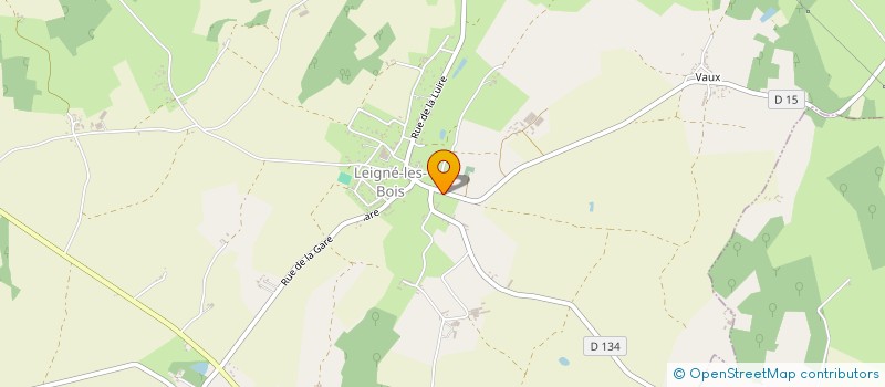 localisation de l'entreprise MONSIEUR STEPHANE DELEAU  LEIGNE-LES-BOIS
