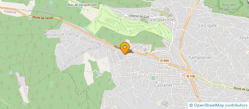 localisation de l'entreprise MONSIEUR STEPHANE DELESALLE à NIMES