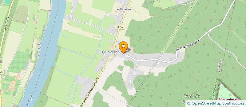 localisation de l'entreprise MONSIEUR STEPHANE DELESTRE  QUEVILLON