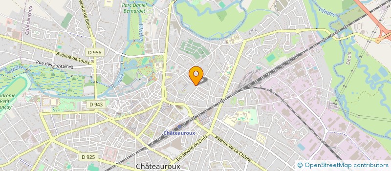 localisation de l'entreprise MONSIEUR STEPHANE DELETANG à CHATEAUROUX