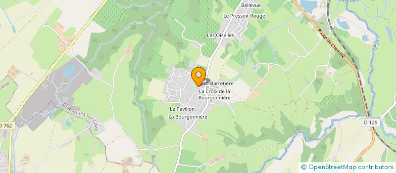 localisation de l'entreprise MONSIEUR STEPHANE DELETTREZ à CHALONNES-SUR-LOIRE