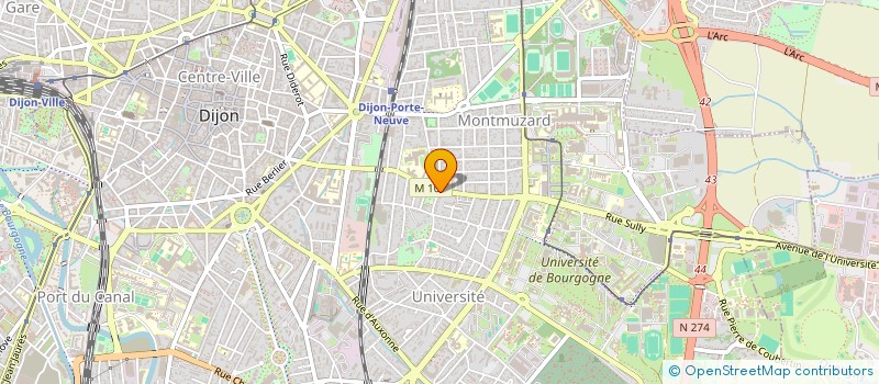 localisation de l'entreprise MONSIEUR STEPHANE DELGRANGE à DIJON