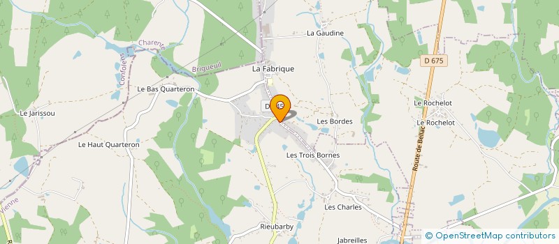 localisation de l'entreprise MONSIEUR STEPHANE DELHOMENIE à SAINT JUNIEN