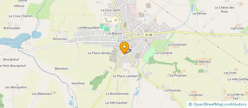 localisation de l'entreprise MONSIEUR STEPHANE DELILLE à ROMILLE