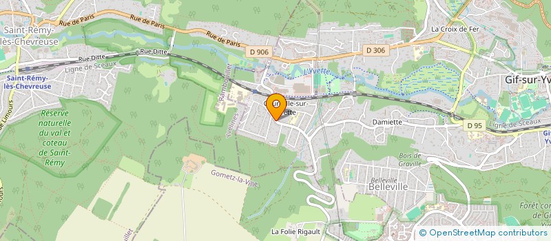 localisation de l'entreprise MONSIEUR STEPHANE DELOLME à GIF SUR YVETTE