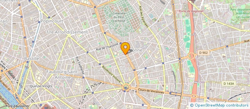 localisation de l'entreprise MONSIEUR STEPHANE DELONGRAYE  PARIS