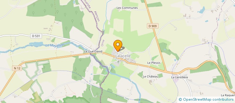 localisation de l'entreprise MONSIEUR STEPHANE DELPEUCH à L'OREE-D'ECOUVES